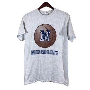 Norcross High School Tradition Never Graduate Gray T shirt Size M